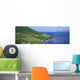 High Angle View Of A Coastline Wall Mural