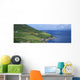 High Angle View Of A Coastline Wall Mural