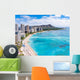 Waikiki Beach and Diamond Wall Decal