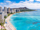 Waikiki Beach and Diamond Wall Decal