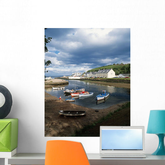 Cushendun, Co Antrim, Ireland Wall Mural