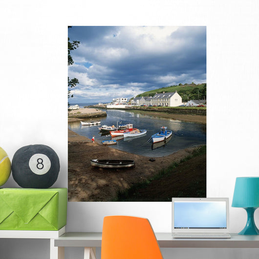 Cushendun, Co Antrim, Ireland Wall Mural