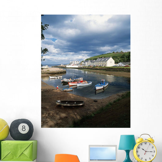 Cushendun, Co Antrim, Ireland Wall Mural