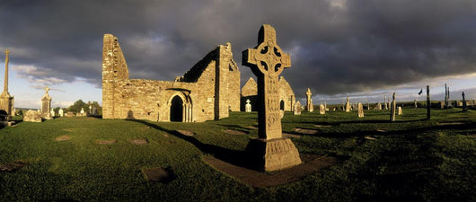 Clonmacnoise Monastery, Cross Of The Scriptures High Cross Wall Mural