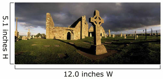Clonmacnoise Monastery, Cross Of The Scriptures High Cross Wall Mural