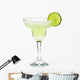 Margarita in a glass Wall Decal