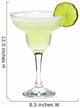 Margarita in a glass Wall Decal