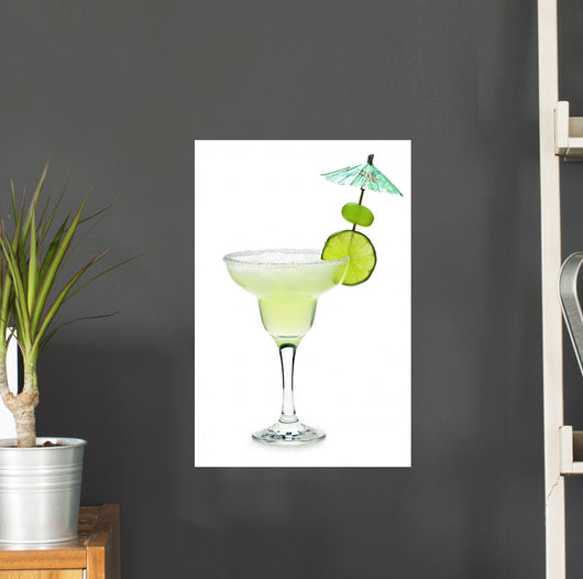 Margarita in a glass Wall Decal