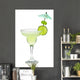 Margarita in a glass Wall Decal