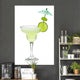 Margarita in a glass Wall Decal