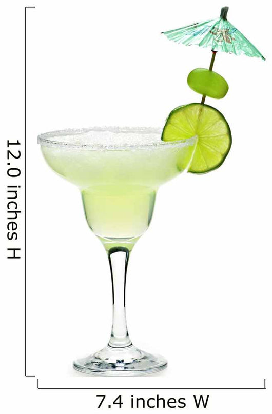 Margarita in a glass Wall Decal