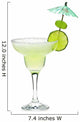 Margarita in a glass Wall Decal