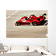 Red Racing Car Wall Decal Design 2