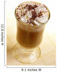 latte coffee Wall Mural