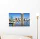 Baltimore Skyline under Clear Wall Decal