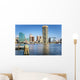Baltimore Skyline under Clear Wall Decal