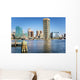 Baltimore Skyline under Clear Wall Decal