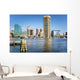 Baltimore Skyline under Clear Wall Decal