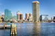 Baltimore Skyline under Clear Wall Decal