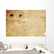 Camels In The Desert Wall Mural