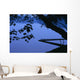 Lake And Trees At Dusk Wall Mural