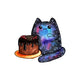 Cosmic Galaxy Cake Cat Wall Decal