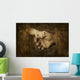 Child's Hand Holding Adult Hands Wall Mural