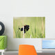 Bird Perched On Twig Wall Mural