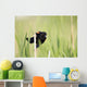 Bird Perched On Twig Wall Mural