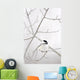 Bird On A Branch Wall Mural