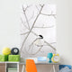 Bird On A Branch Wall Mural