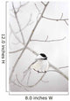 Bird On A Branch Wall Mural