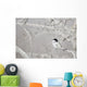 Small Bird On Tree Branch Wall Mural