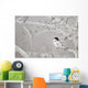 Small Bird On Tree Branch Wall Mural