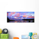 Colorful Sky Over Water Wall Mural