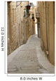 Mdina Street, Malta Wall Mural