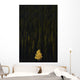 Yellow Tree In Green Forest Wall Mural