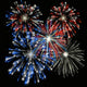 Fireworks Wall Mural