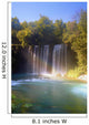 Duden Water Falls, Antalya, Turkey Wall Mural