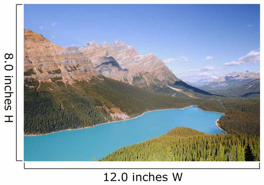 Peyto Lake, Banff National Park, Alberta, Canada Wall Mural