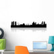 london city skyline with landmarks vector Wall Decal
