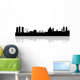 london city skyline with landmarks vector Wall Decal