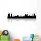 london city skyline with landmarks vector Wall Decal
