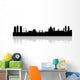 london city skyline with landmarks vector Wall Decal