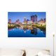 Columbus Ohio USA Evening Skyline Wall Decal