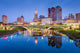 Columbus Ohio USA Evening Skyline Wall Decal
