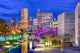 Indianapolis Indiana USA Evening Skyline Wall Decal