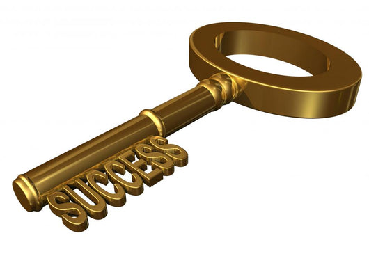 Key to Success Wall Decal