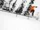 Person Snowboarding On A Railing Wall Mural