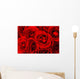 Close Up Of Red Roses Wall Mural